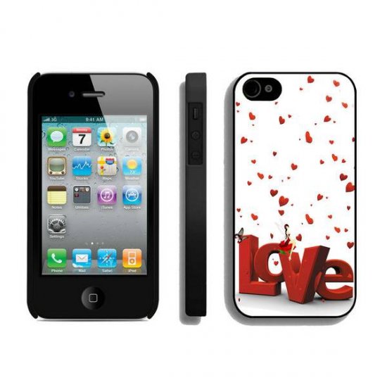 Valentine Love iPhone 4 4S Cases BWE - Click Image to Close